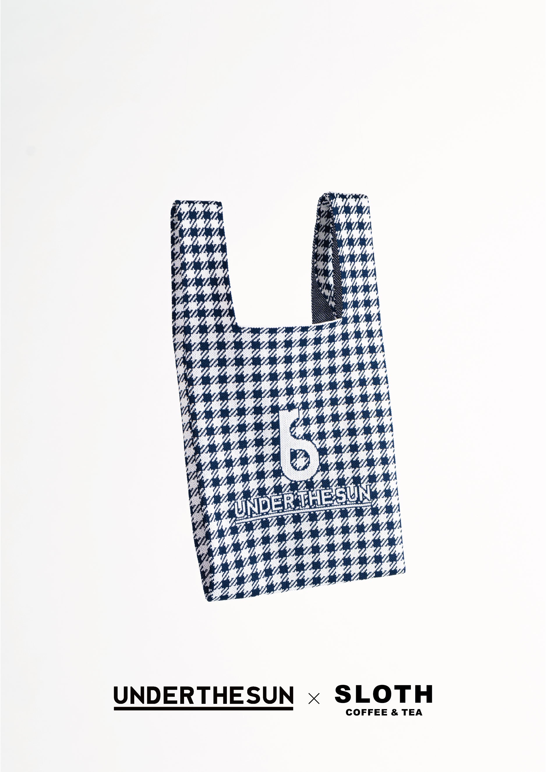 ☆再入荷 【SLOTH COFFEE & TEA様コラボ】ニットマルシェバッグ 09520