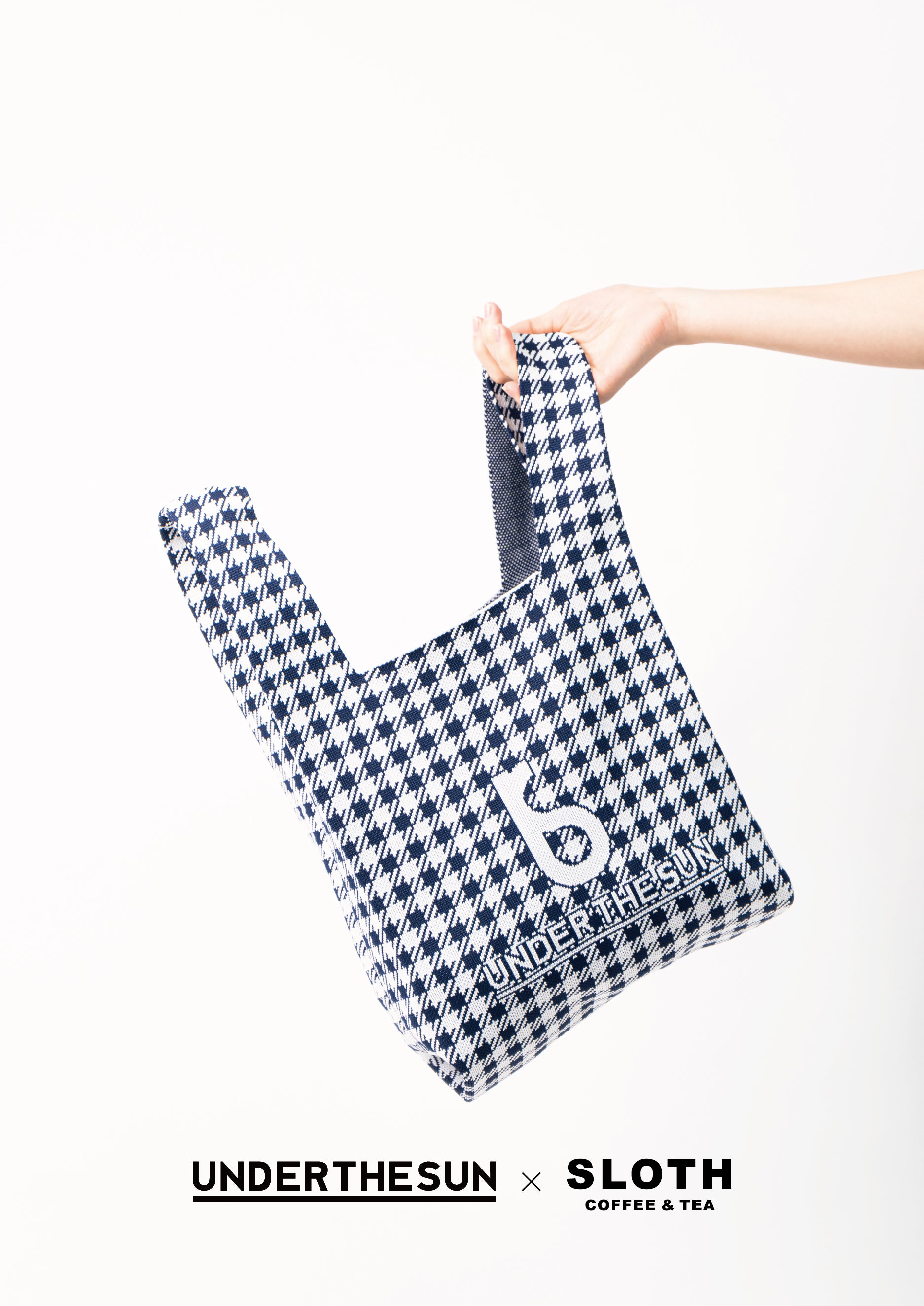 【SLOTH COFFEE & TEA様コラボ】ニットマルシェバッグ 09520