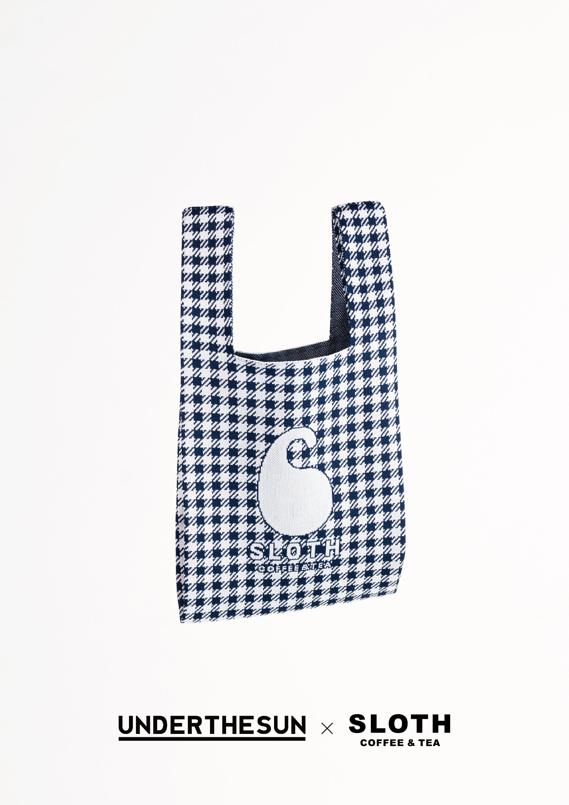 【SLOTH COFFEE & TEA様コラボ】ニットマルシェバッグ 09520