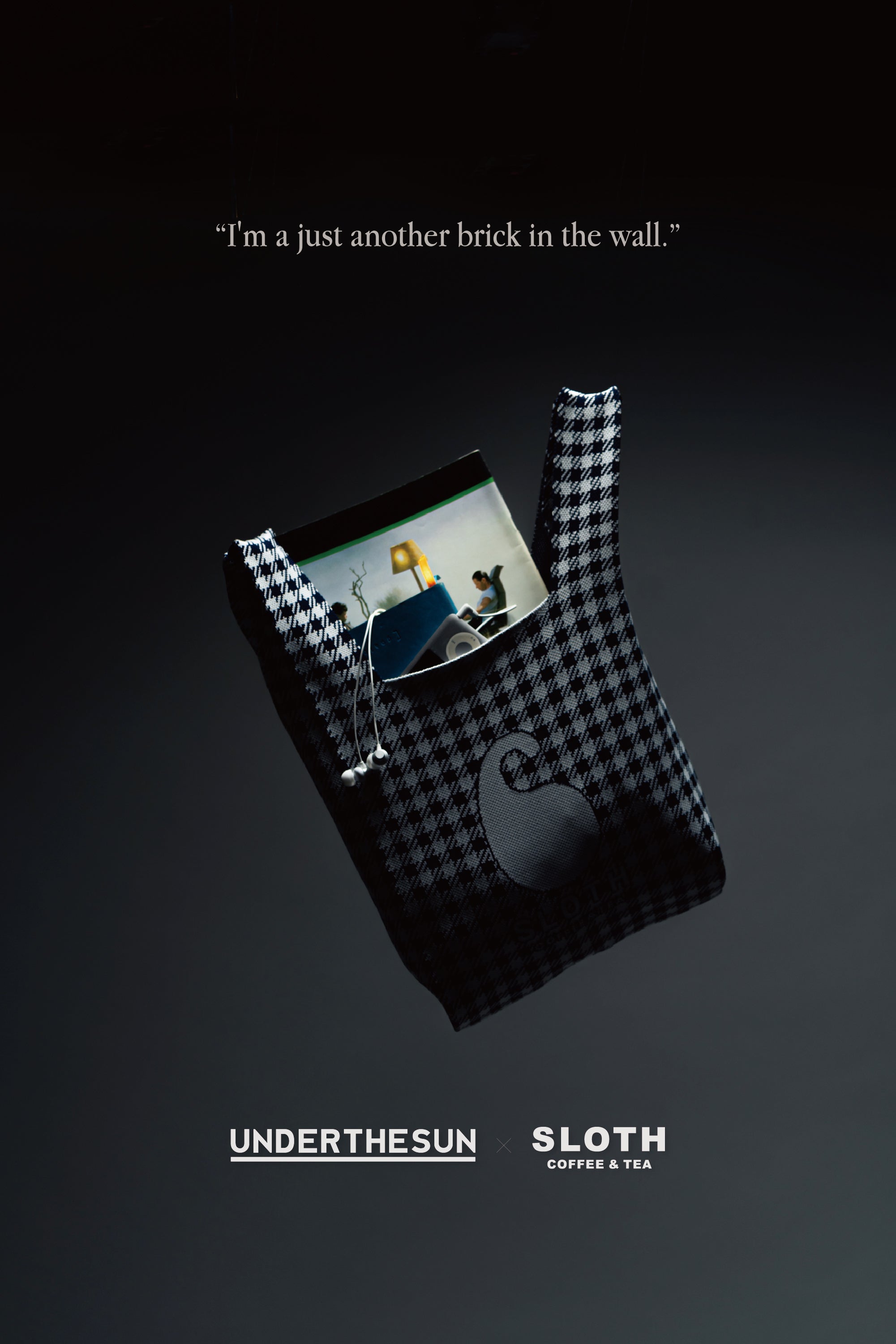 【SLOTH COFFEE & TEA様コラボ】ニットマルシェバッグ 09520